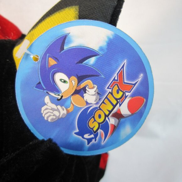 Sonic X Toy Network Shadow Plush 20" Tall with Tags - Picture 7 of 14